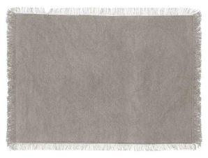 Secret De Gourmet Σουπλά Ύφασμα Maha Grey 45X30